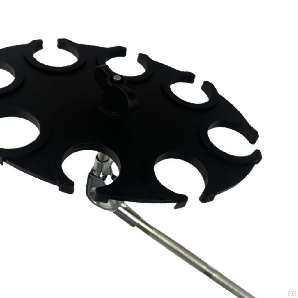 Wielofunkcyjny Uchwyt na Mikrofony Organizer Płyta Mocująca Przenośne Akcesoria Wspornik Podtrzymujący Ekspozycja