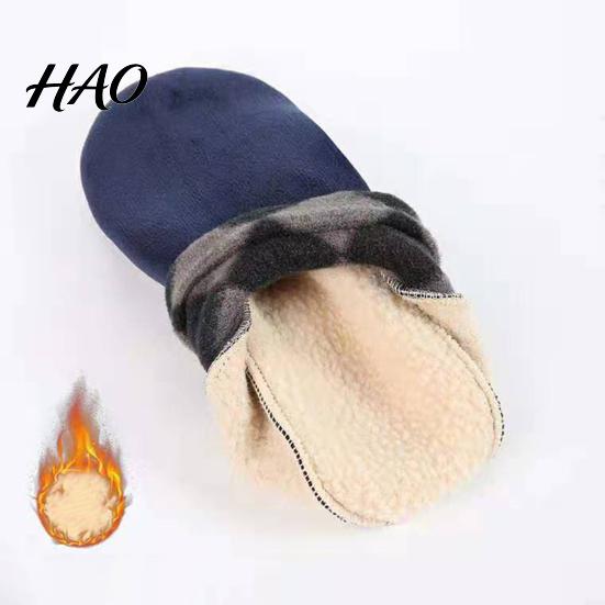 Winter Socks Short Thick Cozy Wear Tube Non-slip Foot Cover Women Keep Warm Soft Men Coral Fleece for Indoor Outdoor Clothing Accessories