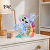 Fun Holiday Bedside Lamps Prismatic Iridescent Ghost Halloween Decoration, Spooky LED Prism-Effect Modern Aesthetic Decor Night Light for Bedroom