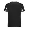 Under Armour Lässiges Lauf-Streifen-Rundhals-T-Shirt und bequeme lockere Shorts mit Kordelzug und mittlerer Taille Sportset 24500504-001+24500204-001