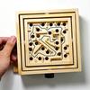 Wooden Labyrinth Marble Maze Brain Teaser Puzzles Box Focus Patience Hand Eye Coordination Educational Toys Gifts For Kids Adult