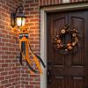 Spooky Halloween Windsock Flag Skeleton Halloween Hanging Ornaments  Courtyard Decoration