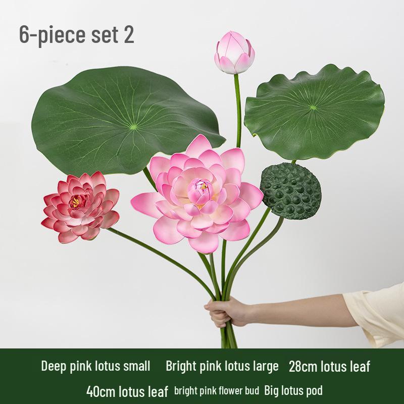 EVA Lotus und Lotusblatt Tanz Requisiten für Teich Bühnenbild Dekoration