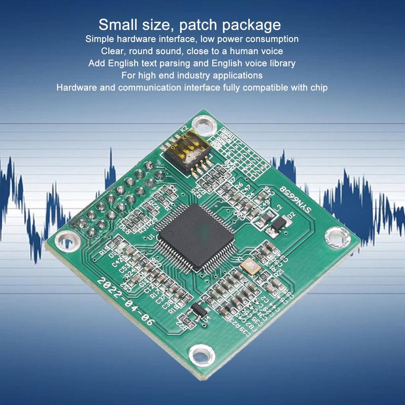 TTS Speech Synthesis Module TTS Voice Module TTS Voice Module Chinese English Speech Synthesis Recognition Text to Sound SYN6988
