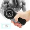 ABS Huge Screen Display Mechanical Wrist Strengthener Grip Force Gauge Hand Strength Measurement MeterBlack Gray