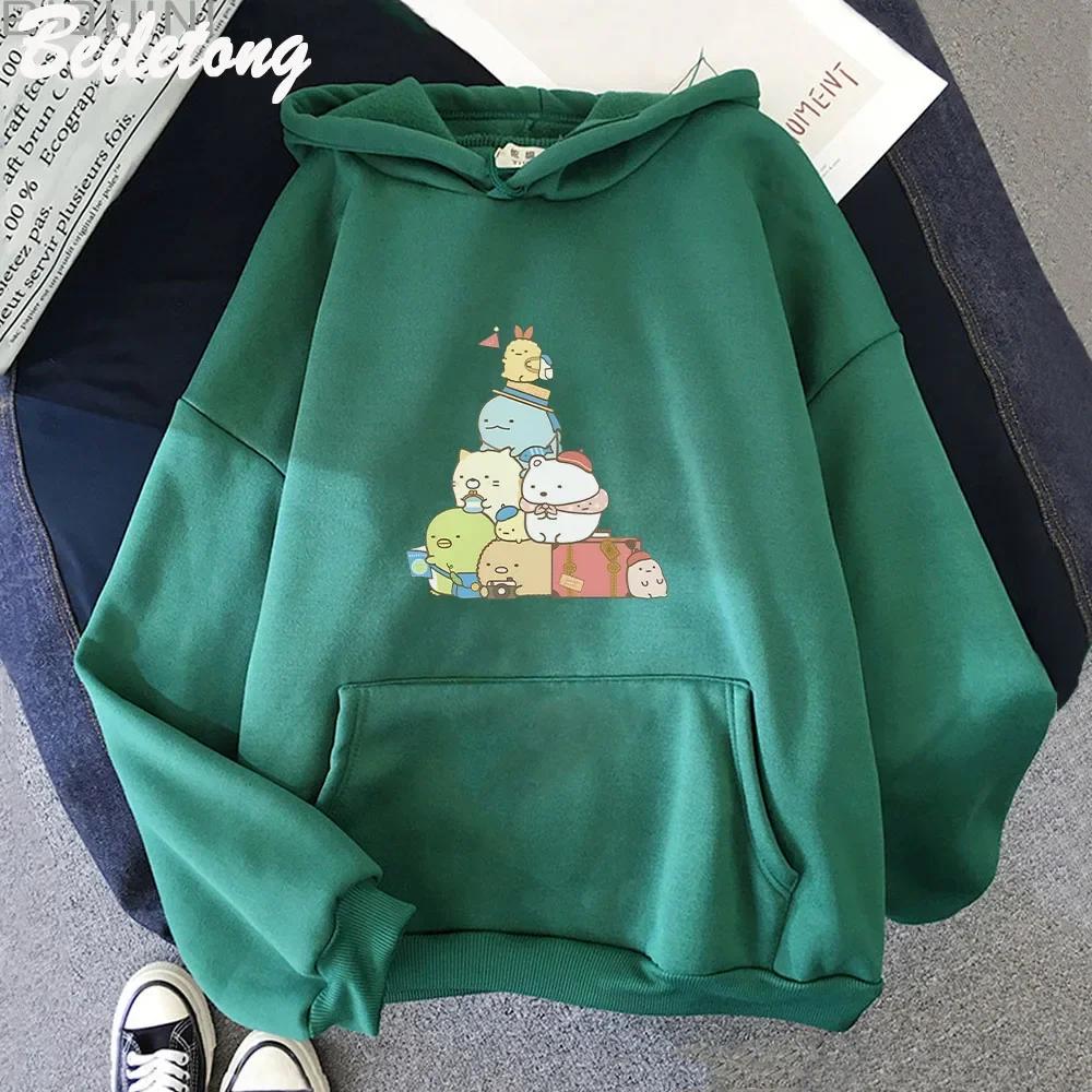 Sumikko Gurashi Hoodies Y2k Clothes Female Graphic Sweatshirts Aesthetic Graphic Kawaii Women Sweatshirt for Men Clothing
