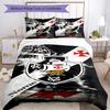 Club Logo Customize Your Name Bedding Set Breathable Duvet Cover with Pillowcases Home Decoration Birthday Gift