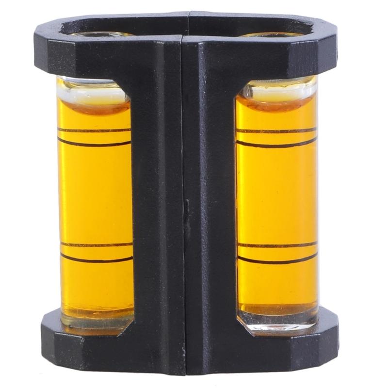 

2pcs Bubble Level Glow Bubble Level Measuring Layout Tool Small Bubble Level Magnetic Base Measurement Tool жовтий