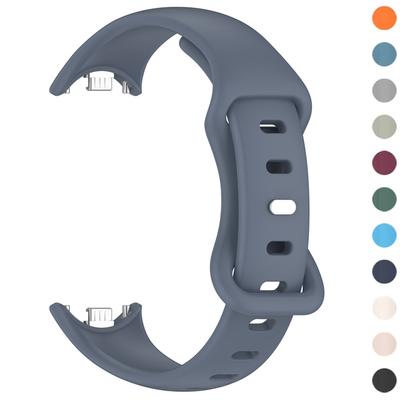 Sport Silicone Strap for Xiaomi Mi Band 9 8 NFC Accessories Rubber Bracelet Smartwatch Wristband Pulseira Correa Mi Band 8 9 10