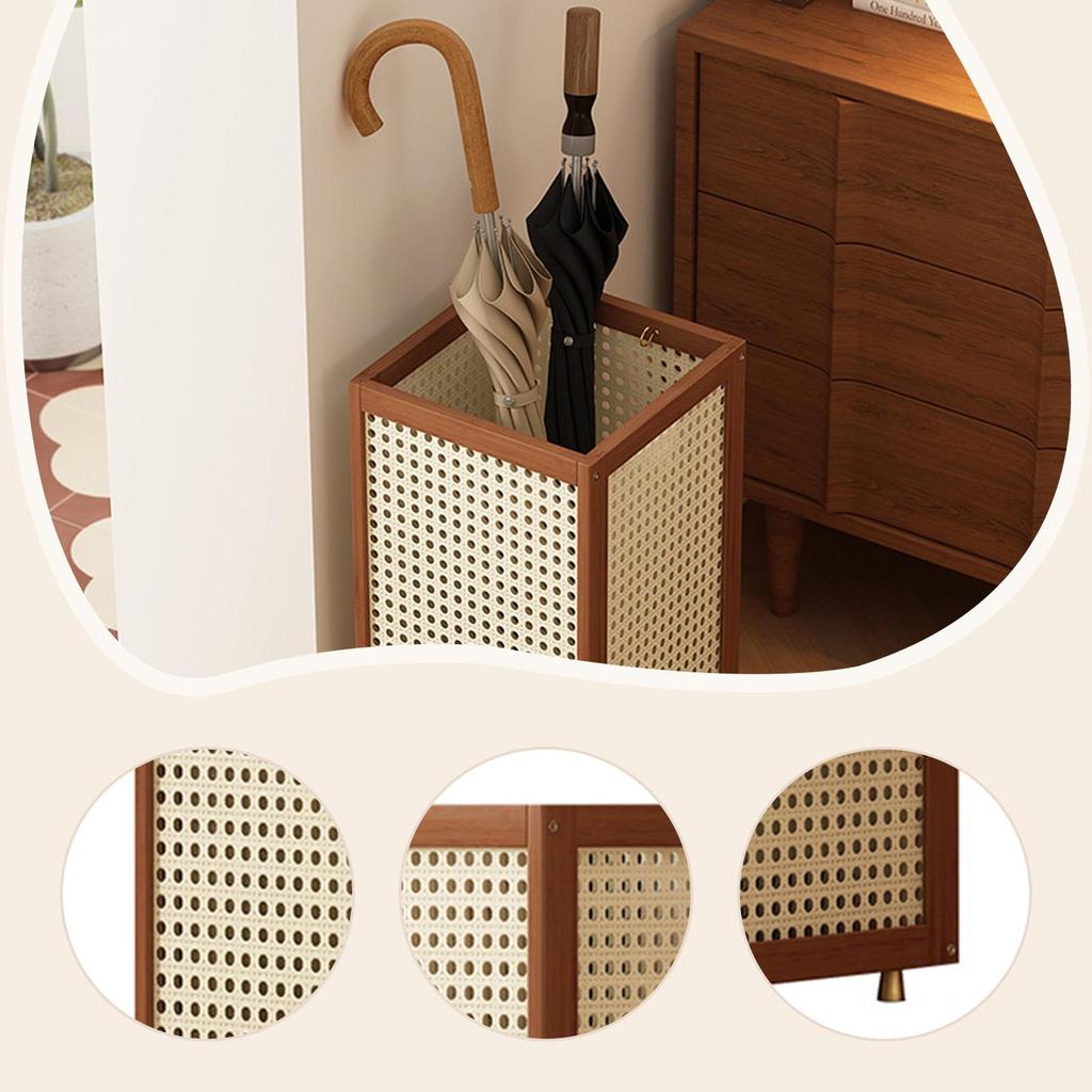 Umbrella Holder Sturdy Stable Portable Decor Gift Versatile Storage Bucket Umbrella Stand Organizer for Dorm Home Entryway Hotel