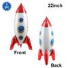 Solar System Outer Space Birthday 22in Planets Stand Astronaut Rocket Earth Balloons for Kids Starry Galaxy Party Decor Supplies