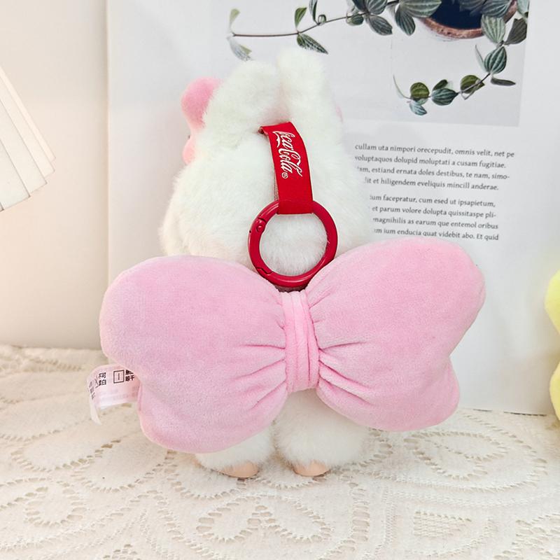 1Pcs White And Black Angel Feather Wings Labubu Clothes Labubu Macaron Doll Children's DIY Toys Action Toy Figures