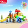 Combinação de Escorregador para Crianças ao Ar Livre JEEANLEAN