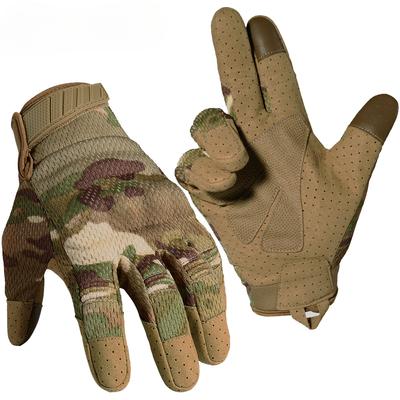 Camo Touch Screen Tactical Gloves Outdoor Hunting Shooting Sports Cycling Combat Airsoft Hiking Camping Bike Non-slip Equipment