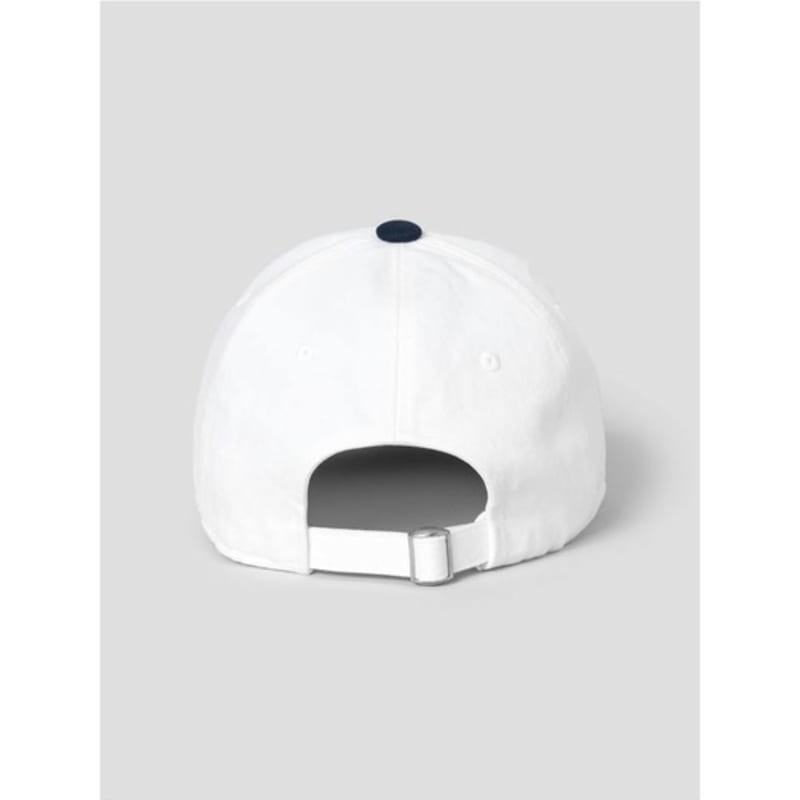 8SECONDS Color Block Logo Ball Cap White (19578BWY51)