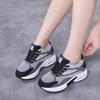 Women Sports Breathable Casual Sneakers Ladies Non-Slip Jogging Shoes High Quality Flying Woven Height-Increasing Running Shoes