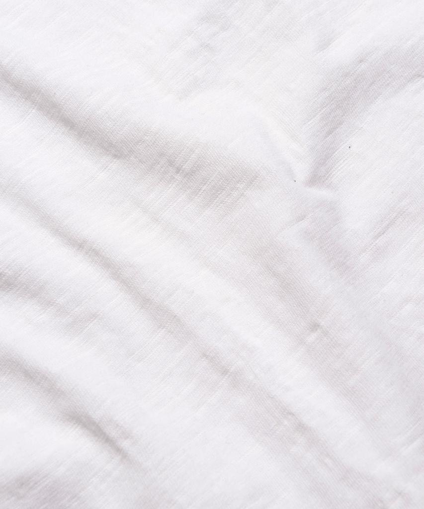 PEACE MAKER Ex Knit Cap Sleeve Crop Tee (Ivory)