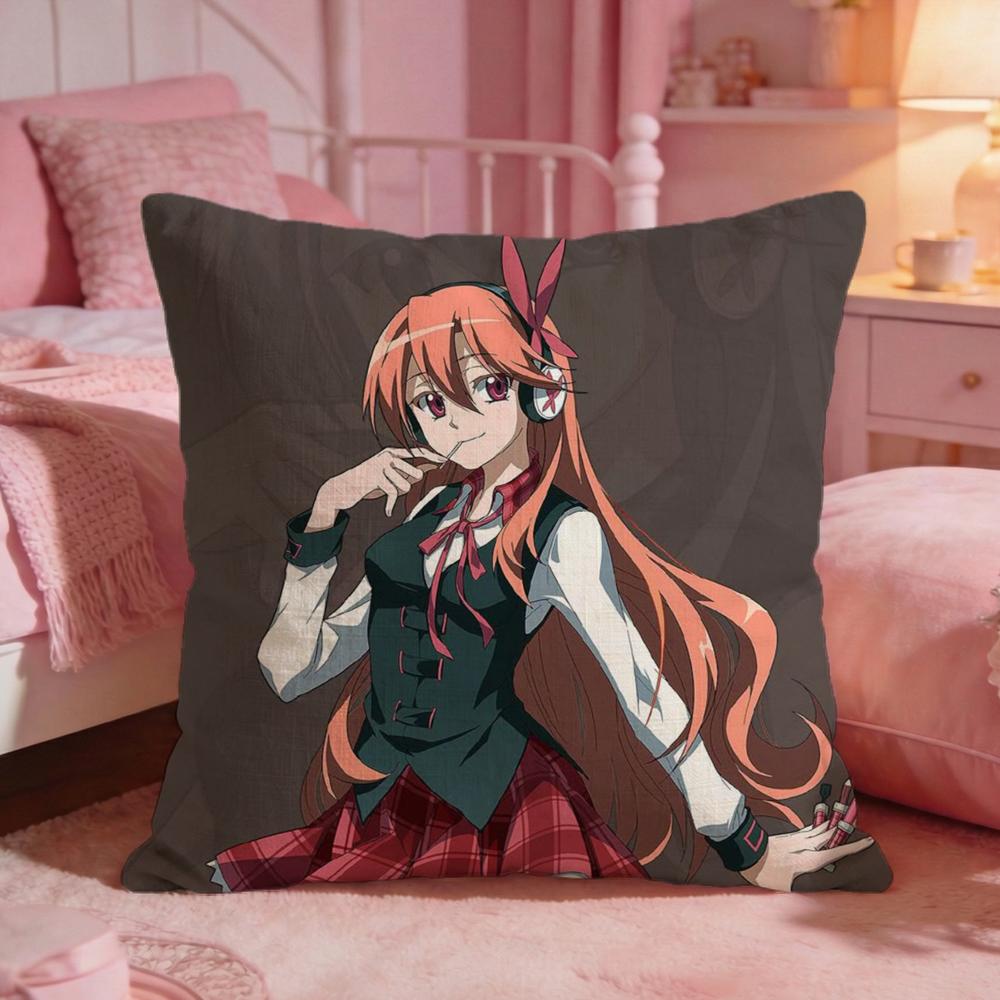 Akame Ga Kill Anime Cushion Cover Premium Comfort Reversible Pillow Cove Two In One Design For Any Room  Car Interior