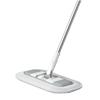 Pure Cotton Large Dust Mop for Hotels & Homes - Flat Mop for Tile Floors with Extended Cloth