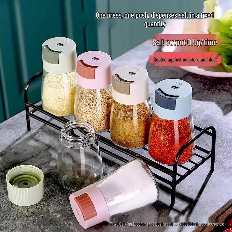 

Влагонепроницаемый герметичный набор банок для приправ с контролем соли для кухни