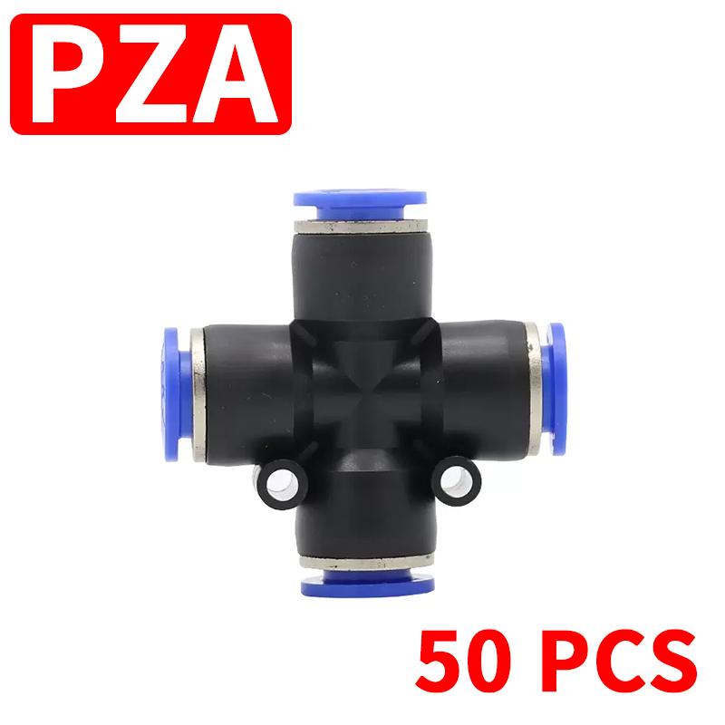 Pneumatic Fittings Pipe Connectors Quick Release Connector PU PY PK PE PV SA Air Tube 4mm 6mm 8mm 10mm Push In Hose Couping