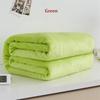 Weiche Decke Einfarbig Fleece Bett Werfen Handtuch Bettwäsche Blatt Für Erwachsene Hause Schlafzimmer Sofa Reise Büro Nickerchen Decken