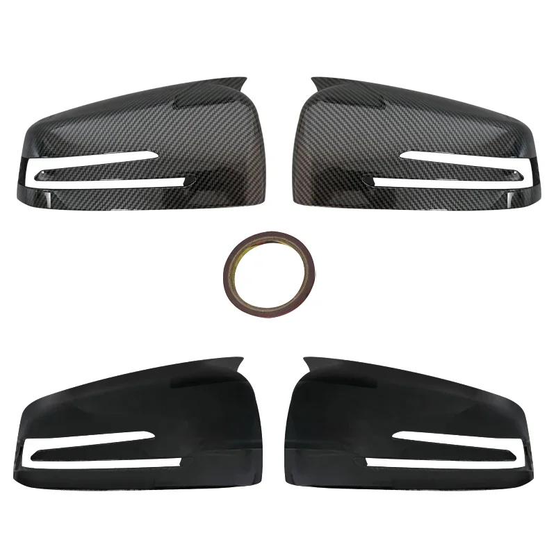 Car Exterior Mirror Cover Cap For Mercedes Benz W176 W246 W212 W204 C117 X156 X204 W221 C218 A B C E S CLA GLA GLK Class