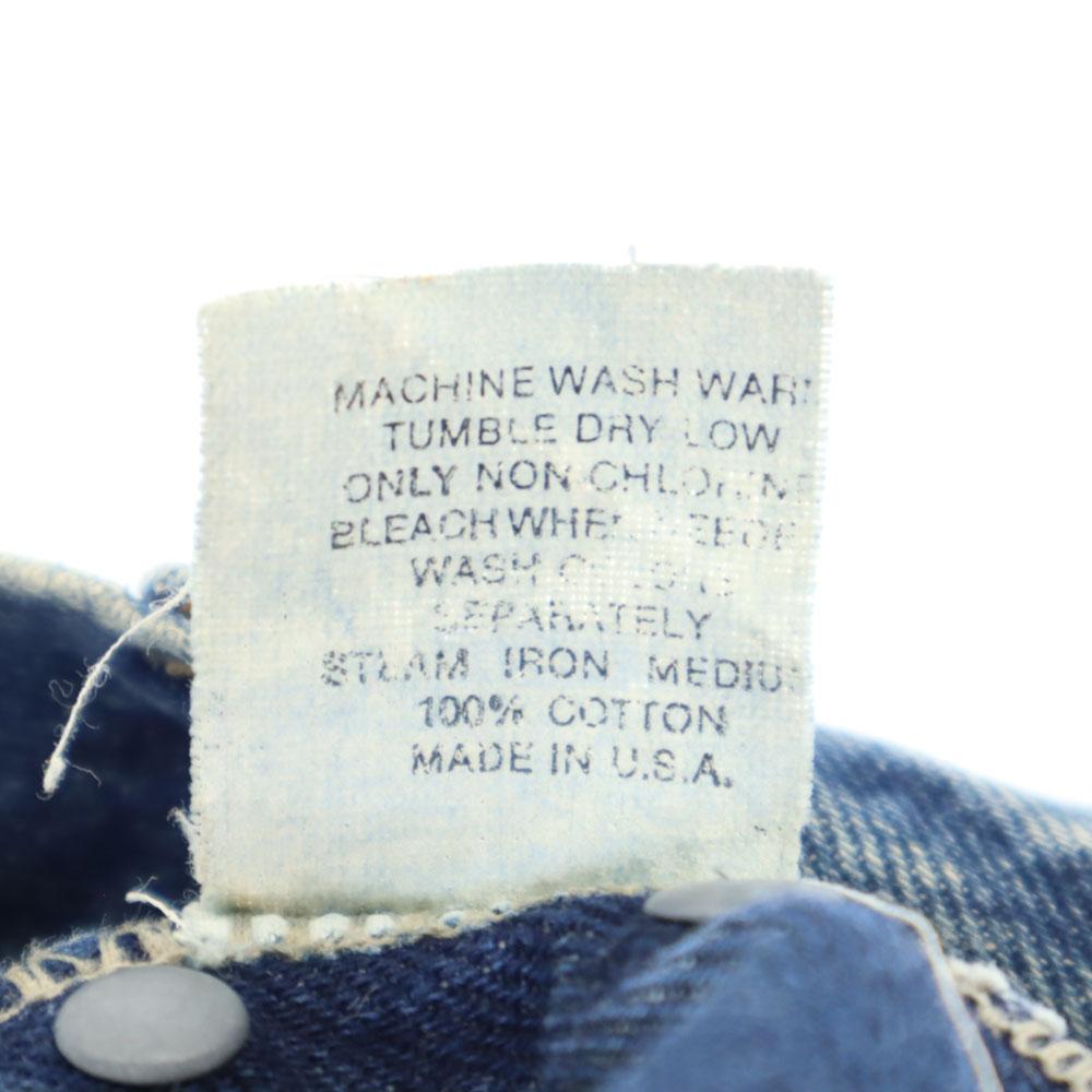 RRL Straight Denim Pants Button Fly Men's Used