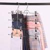 Pants Hangers Space Saving,4 Tier Closet Organizers and Storage Skirt Hangers with Clips, Jeans Scarf Hangers,Closet Essentials