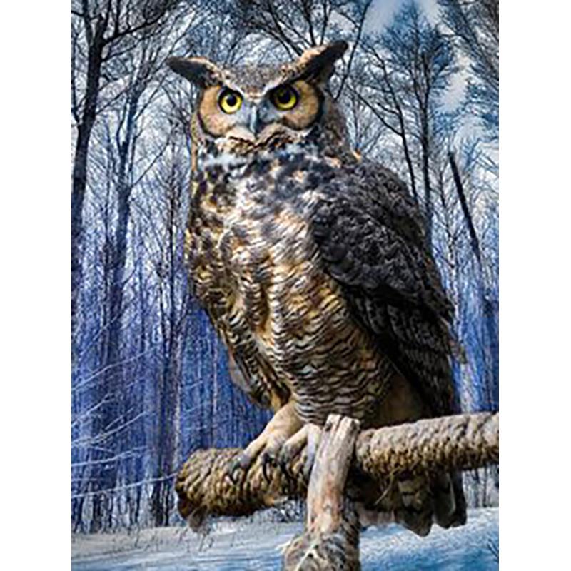 DIY Eagle 5D Diamentowe Malowanie Pełne Okrągłe Wiercenie Diamentowe Haftowanie Krzyżykowy Zestaw Do Rzemiosła Zwierzęce Kryształki Ręcznie Robione Sztuka Prezent