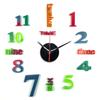 For Creative Numeral Clock UV Epoxy Resin Mold Wall Clocks Crystal Silicone Mould DIY Crafts Jewelry Home Decorations Mo