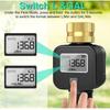 IPX5 Waterproof Water Flow Meter Digital Display Water Consumption Meter  Garden Watering