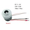DC 11V 12V 14.8V 18.5V 21V 45mm Micro Three-phase Brushless Fan 100,000 Rpm 125W/120W Vacuum Cleaner Brushless Motor Turbo Fan
