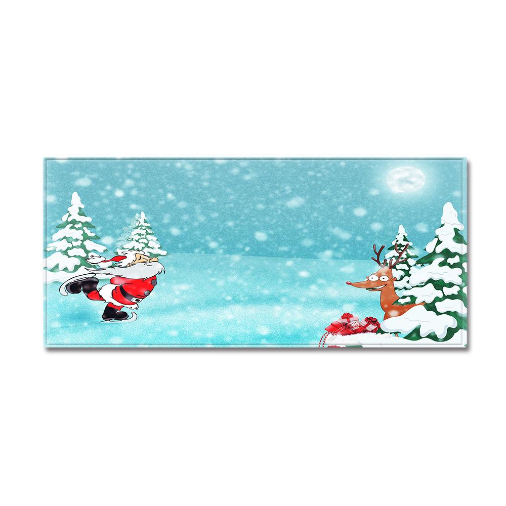 

Christmas Kitchen Sand Carpet Doormat Long Floor Mat 40*60cm