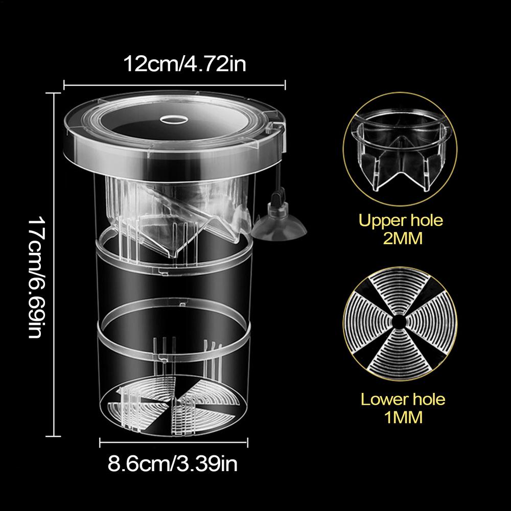 Floating Fish Breeding Isolation Box Fish Tank Hatching Incubator Aquarium Breeder Feeder Aquarium Hatchery Accessories