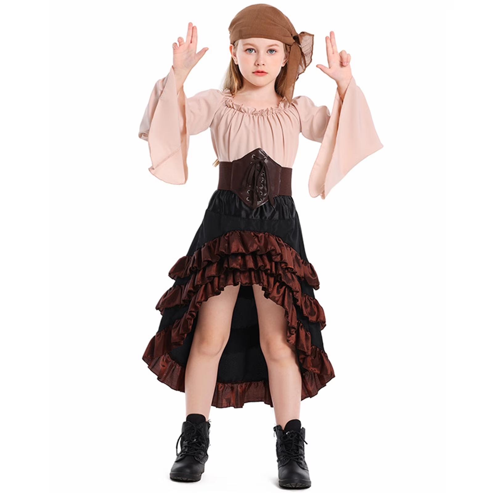 Kids Halloween Costume - Cosplay Outfit for Children , Role Play Party Wear XL