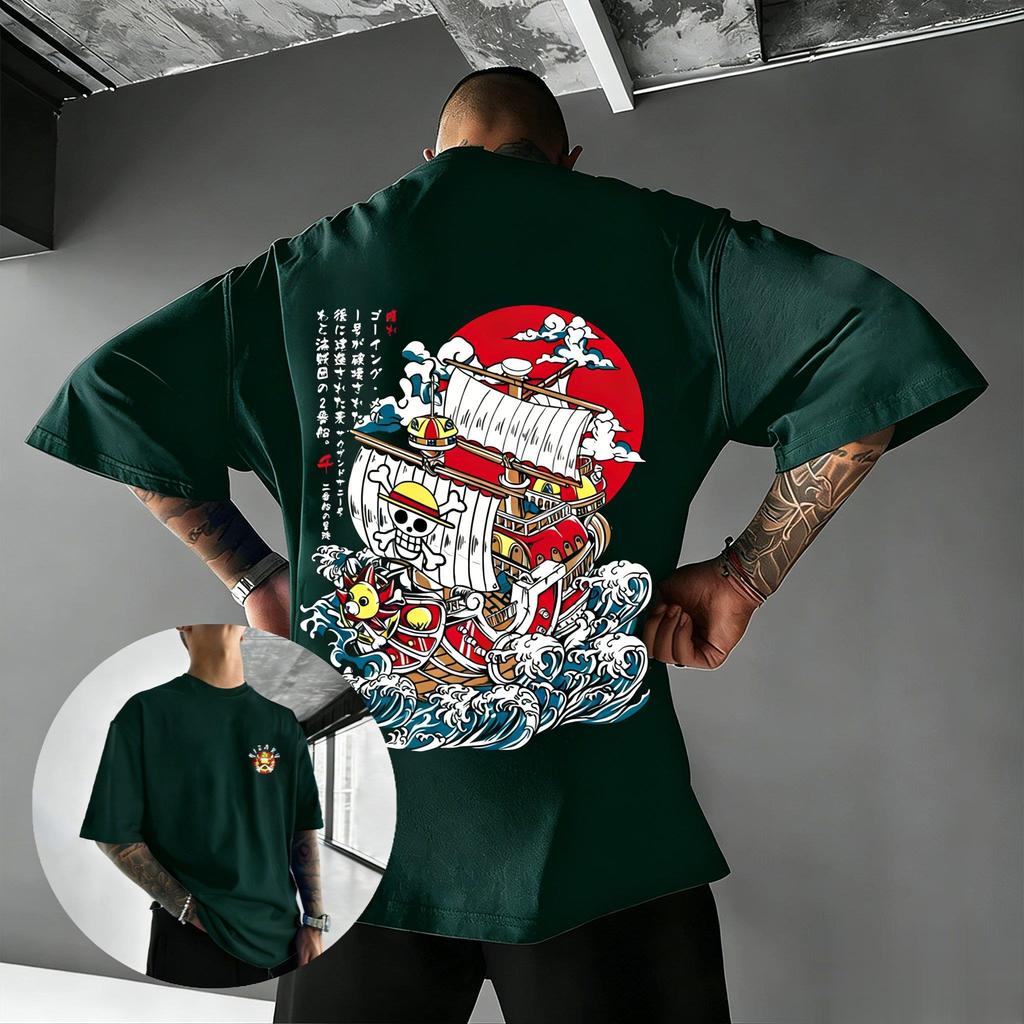 One Piece Anime T Shirt Men Women 2026 Summer Cotton Short Sleeve Tops Graphic Print Casual Streetwear Japanese Manga Tee Y2k