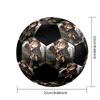 Vibrant Outlander Indoor Soccer Ball Colorful Machine Stitched PVC Size 5 Team Training Competition Ready Durable High-Bounce Cool Sports Gift
