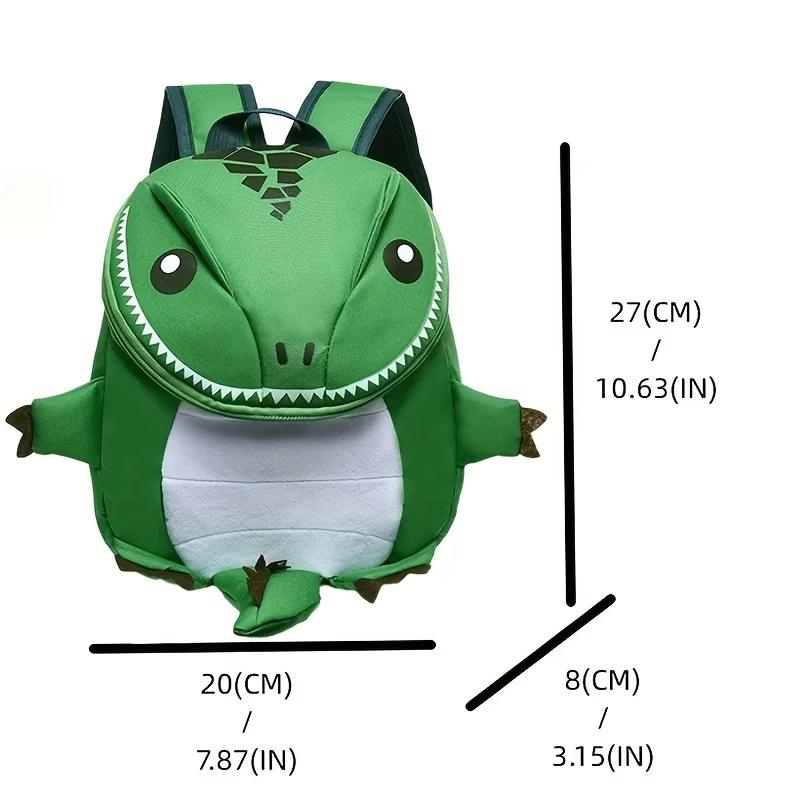 Toddler Backpacks For Young Boys Girls 3D Animal Animation Dinosaur Travel Bag Preschool Kids Schoolbag Lightweight Dino Birthday Present