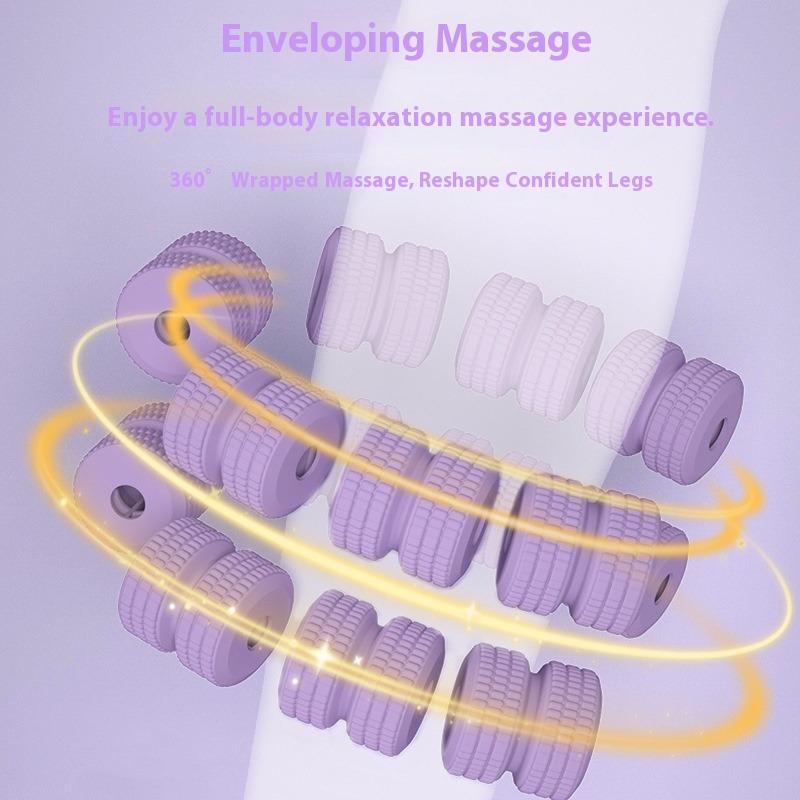 28 wheels leg ring leg clamping roller calf muscles relax beautiful legs massage thin legs yoga ring leg clamping device