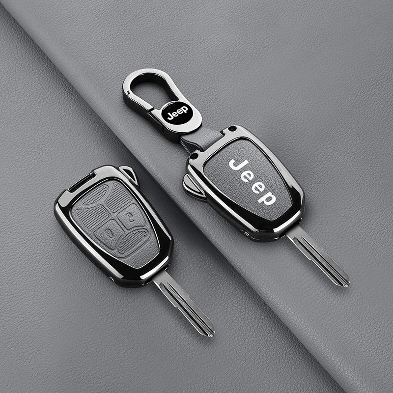 Mpxf10 Car Key Case Cover For Jeep Renegade Grand Cherokee Chrysler 300 PT Dodge JCUV Caliber Nitro Wrangler Compass Patriot Liberty