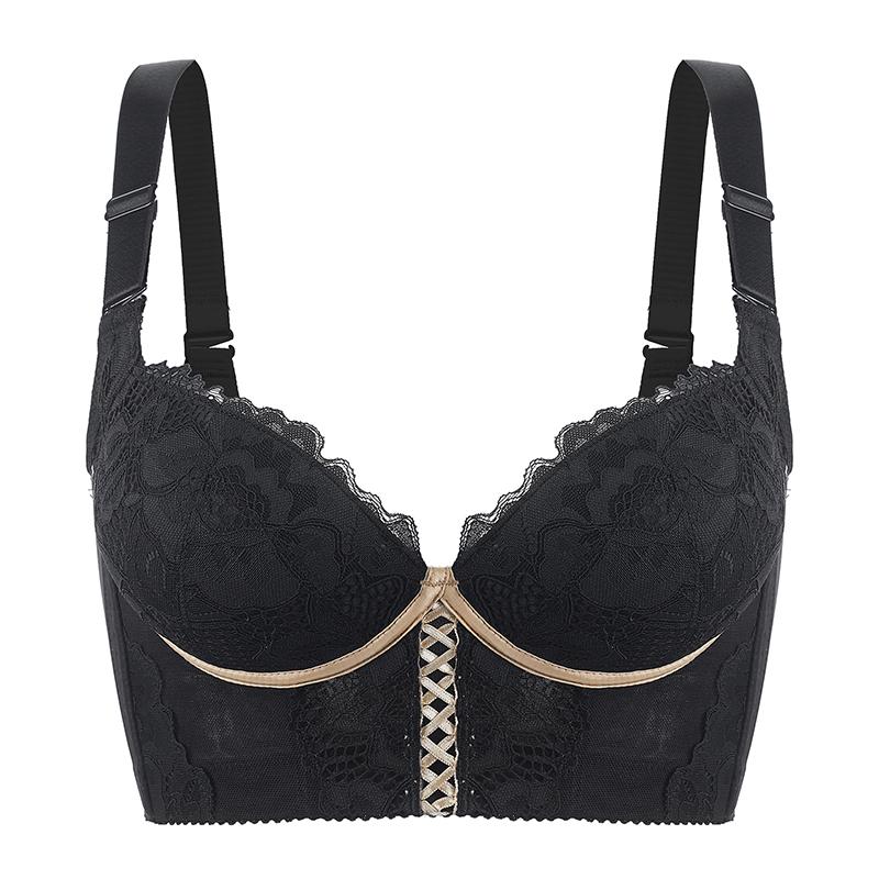 

Дышащий женский бюстгальтер без подкладок с полным покрытием на косточках, прозрачный кружевной бюстгальтер с цветочным принтом 34, 36, 38, 40 BCDE 40/90E чёрный