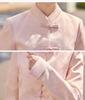 2025 Small Mandarin Collar Jacquard Jacket for Women - Spring/Autumn Fashion