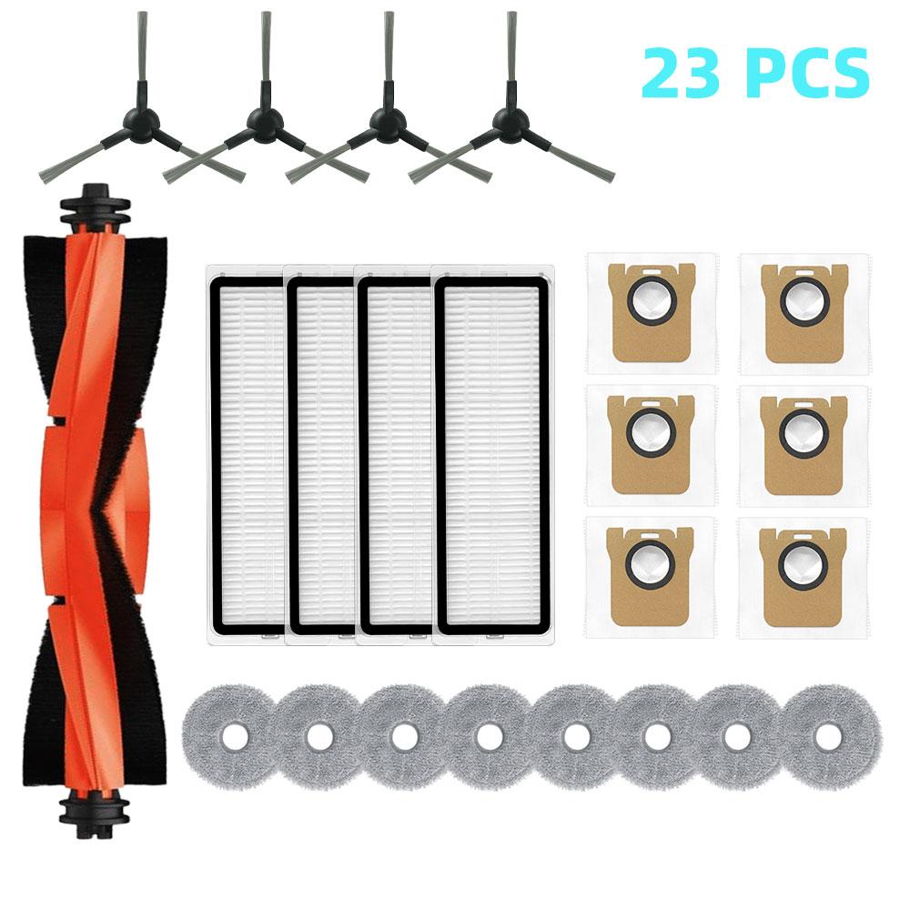 Replacement Accessory For Xiaomi Robot Vacuum X20+ / X20 Plus Spare Parts Roller Main Side Brush HEPA Filter Mop Cloth Dust Bag