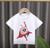 New Style Childrens Cartoon Fruit Print Roundneck Shortsleeved Tshirt Girl Clothes Boys Clothes Kids Clothes Modal Fabric