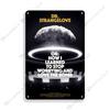 British Movie Poster Dr. Strangelove Metal Sign Retro Metal Poster Home Cafe Club Shop Home Bar Metal Plaque Industrial Decor