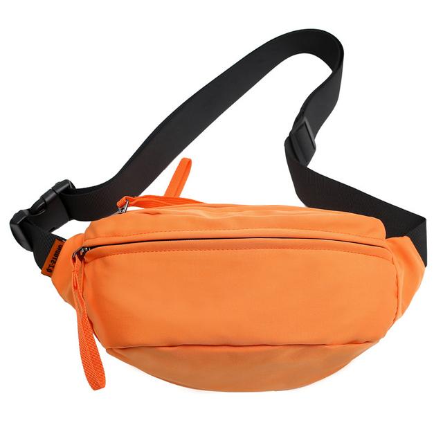 Fashion Trend Waist Bag Hip Pack Street Style Women Belt Bags Large Capacity Nylon Waist Pack Unisex Hip Hop Bag
