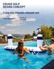 Inflatable Water Castle Volleyball & Basketball Net for Adults