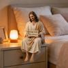 Sitting Marys/Jesuses Christ Statue with Sayings Sign Resin Desk Companion Figurines Religious Ornament Gift