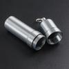 Metal Herb Roll Storage Box with Keychain Portable Travel Mini Herb Roll Case Ashtray Multi-function Pill Organizer Container